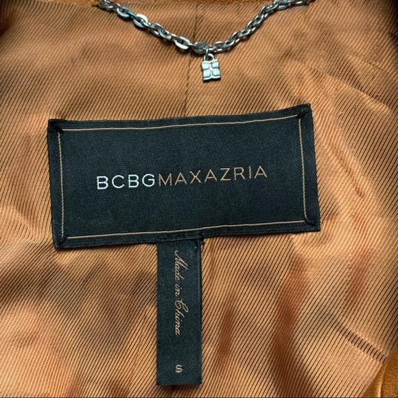 BCBG cropped leather jacket - Picture 3 of 10